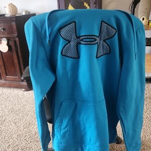 Under Armour Teal Hoodie with Logo